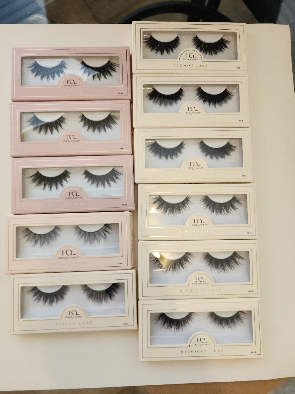 House of Lashes 11 Boxes of New Lashes